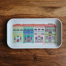 Load image into Gallery viewer, Colorful Shophouse Bamboo Tray