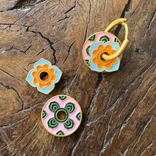 Load image into Gallery viewer, Peranakan Hoop Earrings