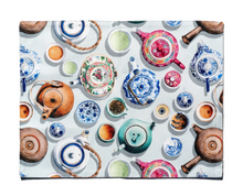 Load image into Gallery viewer, Blue Porcelain Placemat (Double-Sided)