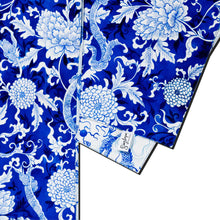Load image into Gallery viewer, Blue Dragon & White Dragon Table Runner (Double-Sided)