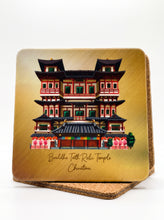 Load image into Gallery viewer, Singapore Icons Individual Coaster with Cork Base