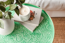 Load image into Gallery viewer, Green Enamel Large Tray