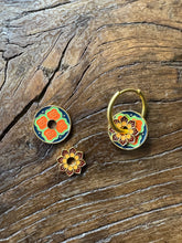 Load image into Gallery viewer, Peranakan Hoop Earrings