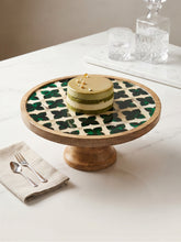 Load image into Gallery viewer, Jade Lattice Cake Stand / Pedestal stand