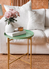 Load image into Gallery viewer, Green Enamel Large Tray