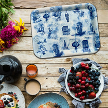 Load image into Gallery viewer, Bamboo Tray: Not Just a Little Red Dot