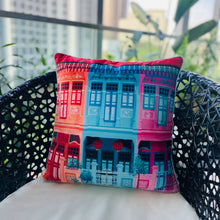 Load image into Gallery viewer, Peranakan Shophouse Cushion Cover