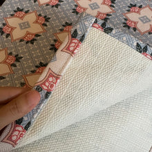 Load image into Gallery viewer, Peranakan Tile Table Runner in Corner Rose