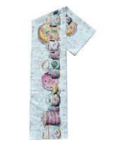 Load image into Gallery viewer, Peranakan Teapot / Chinese Floral Reversible Table Runner