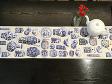 Load image into Gallery viewer, Chinese Porcelain Table Runner