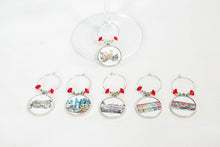 Load image into Gallery viewer, Set of 6: Singapore Wine Charms