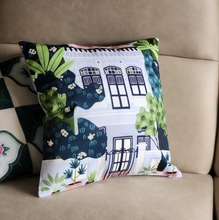Load image into Gallery viewer, Koon Seng Road Shophouse Cushion Cover