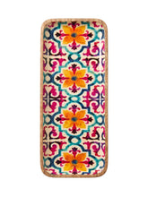 Load image into Gallery viewer, Mediterranean Bloom Rectangular Serving Platter