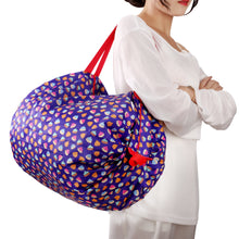 Load image into Gallery viewer, Instantly foldable shopper bags with zip