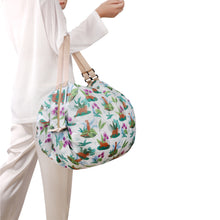 Load image into Gallery viewer, Instantly foldable shopper bags with zip