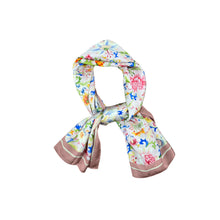 Load image into Gallery viewer, Oriental Spring Silk Scarf