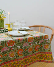 Load image into Gallery viewer, Marigold Meadow Tablecloth
