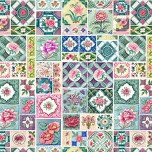 Load image into Gallery viewer, Peranakan Tiles Apron