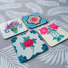 Load image into Gallery viewer, Peranakan Tile Motifs Coaster Set