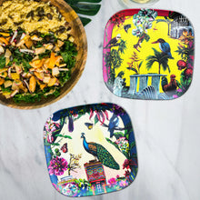 Load image into Gallery viewer, City in Nature Bamboo Plates Set of 2 (Peranakan Edition)