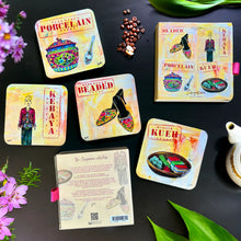 Load image into Gallery viewer, Singapura Coasters: Peranakan Edition