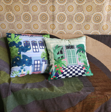 Load image into Gallery viewer, Petain Road Shophouse Cushion Cover
