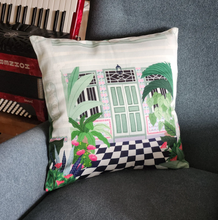 Load image into Gallery viewer, Petain Road Shophouse Cushion Cover