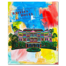 Load image into Gallery viewer, Raffles Hotel, Not Just A Little Red Dot (Carton Tube)