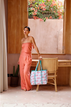 Load image into Gallery viewer, Pink Tiger Reversible Tote Bag