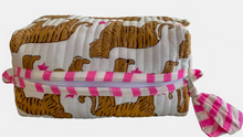 Load image into Gallery viewer, Tiger Star Pink Cosmetic Bags and Pouch