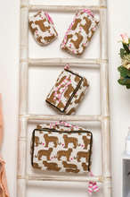 Load image into Gallery viewer, Tiger Star Pink Cosmetic Bags and Pouch