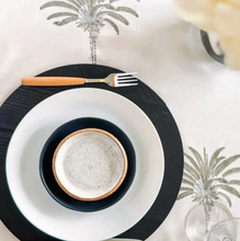 Load image into Gallery viewer, Grey Palms Tablecloth