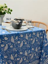 Load image into Gallery viewer, Blue Bird Tablecloth