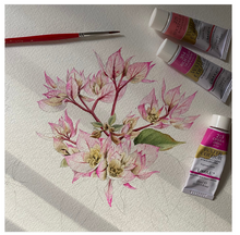 Load image into Gallery viewer, Tropical Flowers Pouch