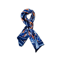 Load image into Gallery viewer, Waves Silk Scarf