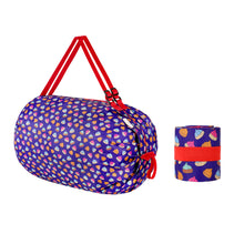 Load image into Gallery viewer, Instantly foldable shopper bags with zip