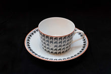 Load image into Gallery viewer, Toile De Korhogo - Tea cup & Saucer K2
