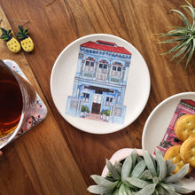 Load image into Gallery viewer, Colourful Shophouse Bamboo Plates
