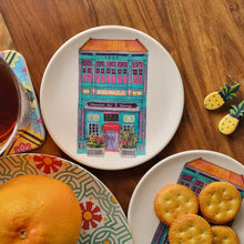 Load image into Gallery viewer, Colourful Shophouse Bamboo Plates