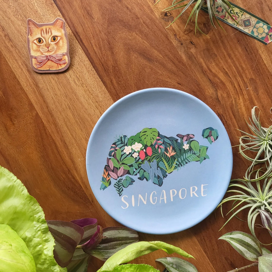 Garden City Bamboo Mini Plate Bamboo Mini Plate