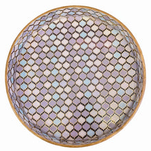 Load image into Gallery viewer, Arabesque Tile Round Trays
