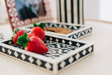 Load image into Gallery viewer, Kranji Black Bone Inlay Mini Tray
