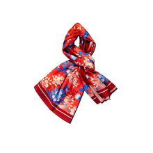 Load image into Gallery viewer, Bird &amp; Butterfly Silk Scarf
