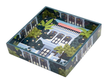 Load image into Gallery viewer, Joo Chiat shophouse Blue tray
