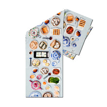 Load image into Gallery viewer, Chinese Dim Sum &amp; Mahjong Table Runner (Double-Sided)
