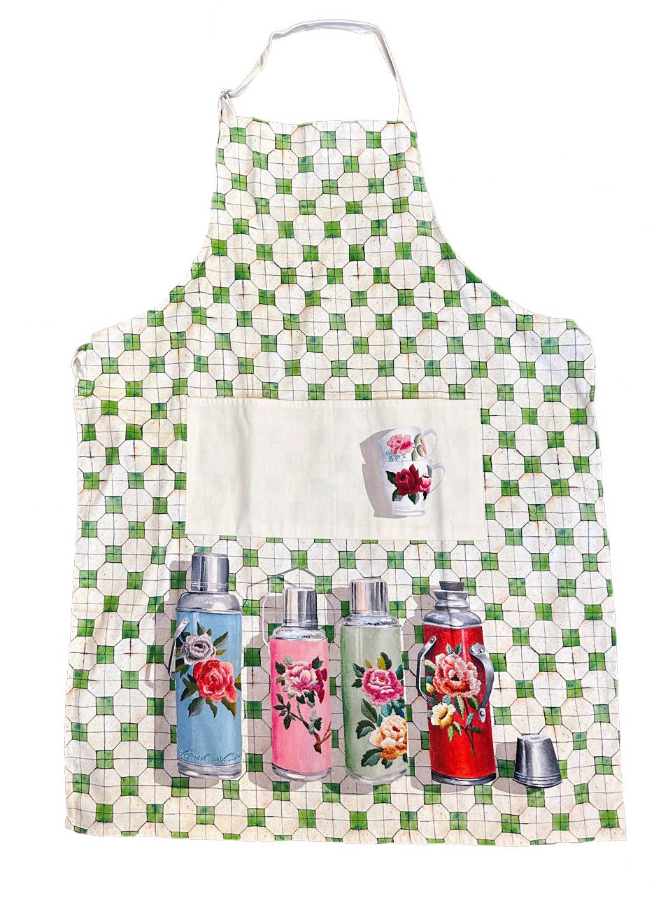 Chinese Flask Apron