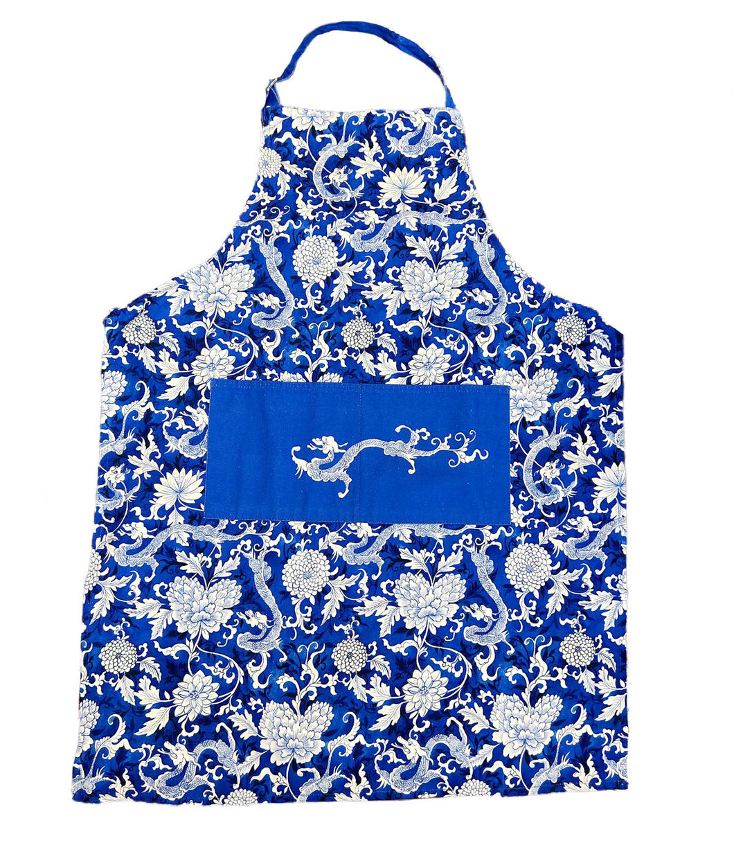 Blue Dragon Apron