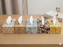Load image into Gallery viewer, Botanical Print MDF Tissue Boxes
