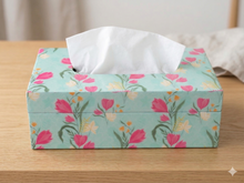 Load image into Gallery viewer, Botanical Print MDF Tissue Boxes
