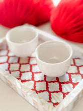 Load image into Gallery viewer, Red Haji - Mini Mother of Pearl Tray
